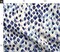 Watercolor Drops Abstract Nature Diamond Indigo Blue Custom Printed Fabric by Spoonflower Various Fabrics by the Yard or Fat Quarter